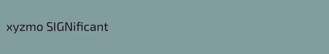 xyzmo SIGNificant